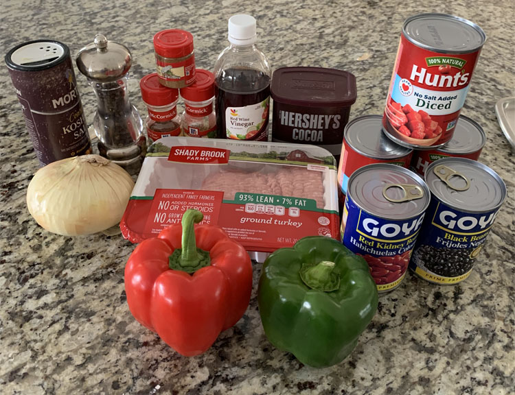 Slow Cooker Turkey & Bean Chili – Lighten Up!